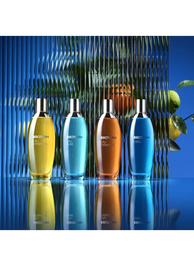 BIOTHERM L'Eau Fragrance of Lait Corporel, Refreshing Body Mist with Signature Citrus Scent of Biotherm Lait Corporel, Natural Hydrating Body Mist for All Skin Types, 3.4 Fl. Oz.  - Image 4