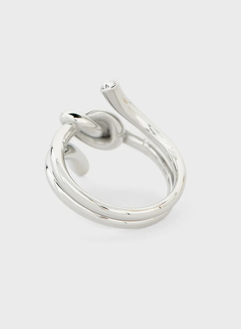 GUESS Wrapped Knot Ring