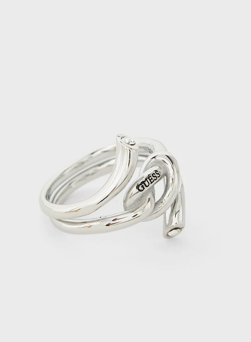 GUESS Wrapped Knot Ring