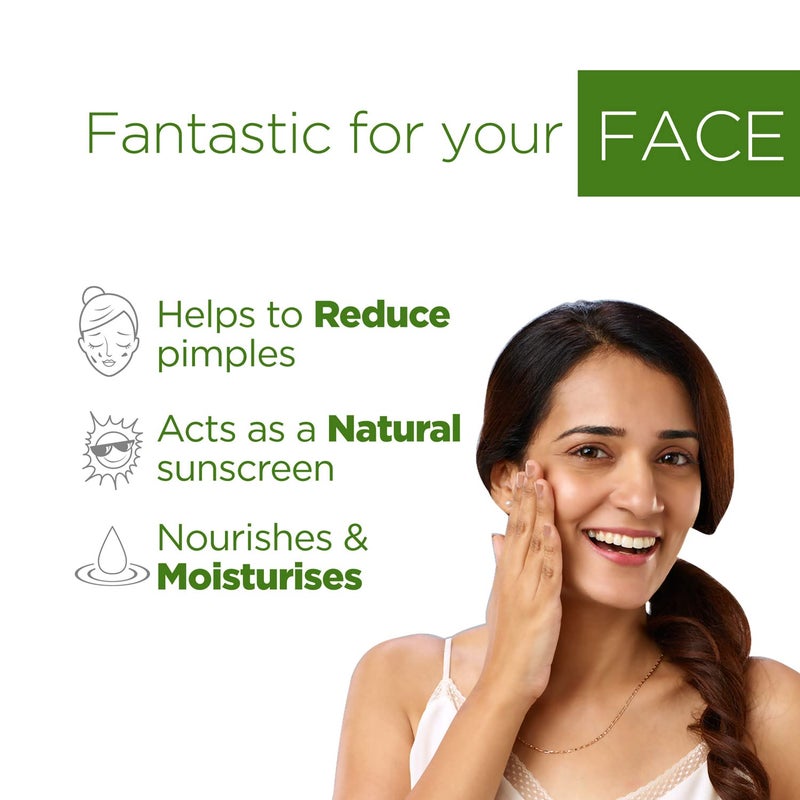 BOROPLUS Aloe Vera Gel with Green Tea & Vitamin E | 100% Organic, Non-Sticky | Soothes Sunburn, Fights Pimples, Moisturizes Skin | Paraben-Free | 6.76 Fl Oz (200ml) - Image 4