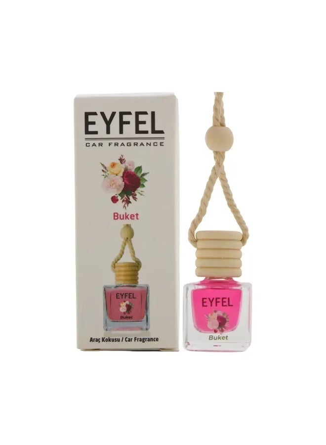 Eyfel Car Air Freshner with Bouquet Fragrance for a long lasting Fragrance for your Car- 10ml - Image 1