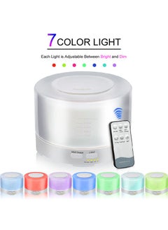 Arabest Essential Oil Diffuser with Remote Control Upgraded Version, with 7 Colors Led Lights, with Timing Design, Noiseless Design, Automatic Shut off when Water is Out, Diffuser Humidifier for Bedroom/Offic  - Image 3