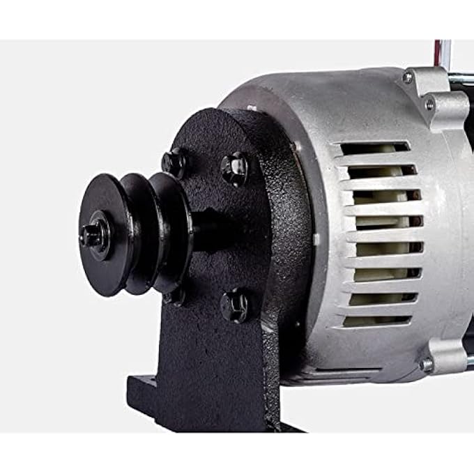OLONETO 2KW/2.5KW 220V Single-Phase Alternator With Pulley, Pure Copper Coil, Voltage Regulator, Compatible With Gasoline Or Diesel Engine For Air Conditioner, Water Pump, Lighting(2500W) - Image 5