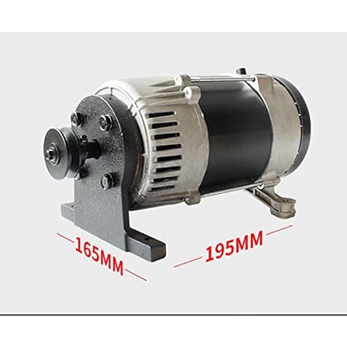 OLONETO 2KW/2.5KW 220V Single-Phase Alternator With Pulley, Pure Copper Coil, Voltage Regulator, Compatible With Gasoline Or Diesel Engine For Air Conditioner, Water Pump, Lighting(2500W) - Image 2