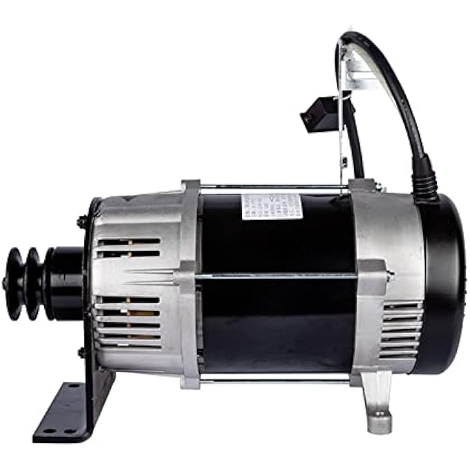 OLONETO 2KW/2.5KW 220V Single-Phase Alternator With Pulley, Pure Copper Coil, Voltage Regulator, Compatible With Gasoline Or Diesel Engine For Air Conditioner, Water Pump, Lighting(2500W) - Image 4