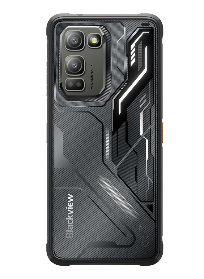 Blackview FORT 5 Smartphone 12GB+256GB Octa Core Helio G100 108MP Camera 5000mAh 33W Fast Charge Dual SIM Mobile Phone Warrior Black - Image 1