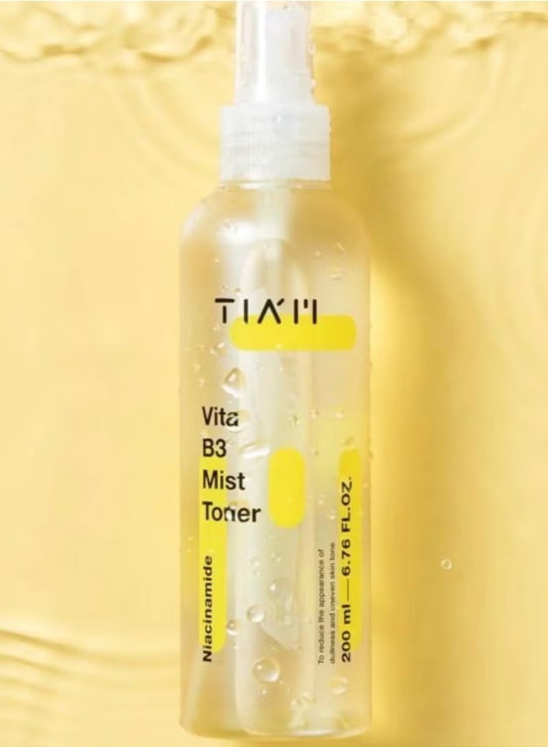 TIA'M TIAM Vita B3 Mist Toner with Niacinamide, Tranexamic Acid, and Vitamin C for All Skin Types, Facial Mist That hydrates, refreshes u0026 brightens, 6.76 FL.OZ. / 200ml - Image 1