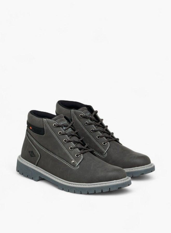 Lee Cooper Men's Panelled Lace-Up Chukka Boots - Image 3