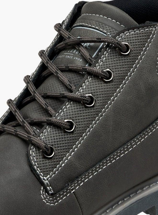 Lee Cooper Men's Panelled Lace-Up Chukka Boots - Image 4