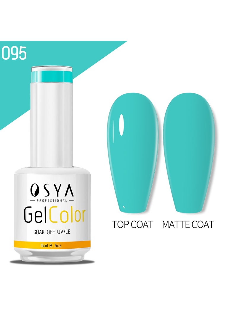 OSYA - gel Nail Polish Collection Soak Off UV&LED CANNI OUTPUT Gel polish 15ml (095) - Image 1