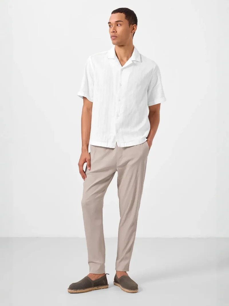 TOMMYLIFE TOMMY Men's Straight-Leg Gabardine Chinos