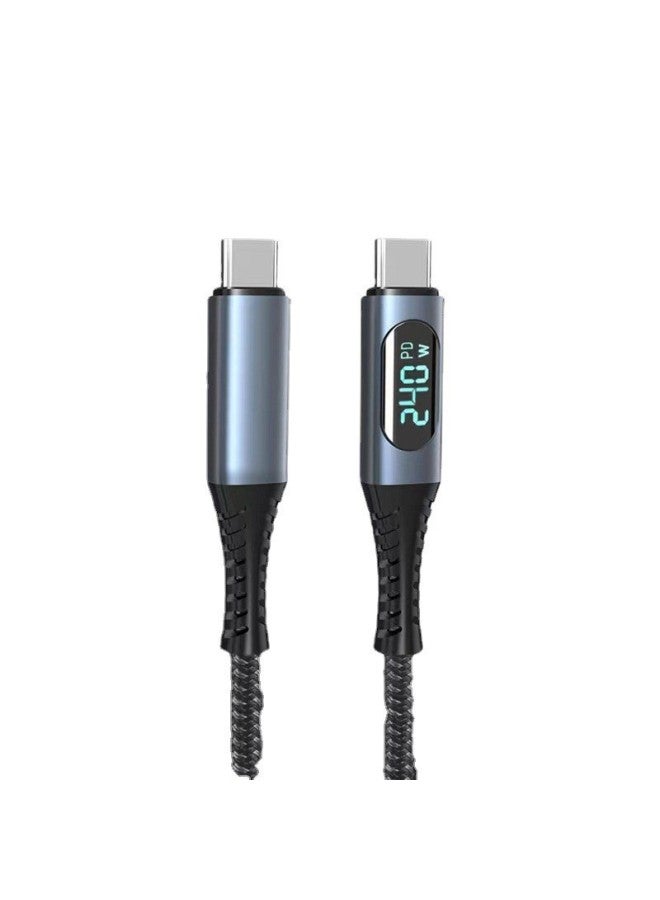 Typec Full-function Data Cable Usb4 Data Cable Supports 240w Fast Charging 8k60hz Hd Video Screen - Image 3