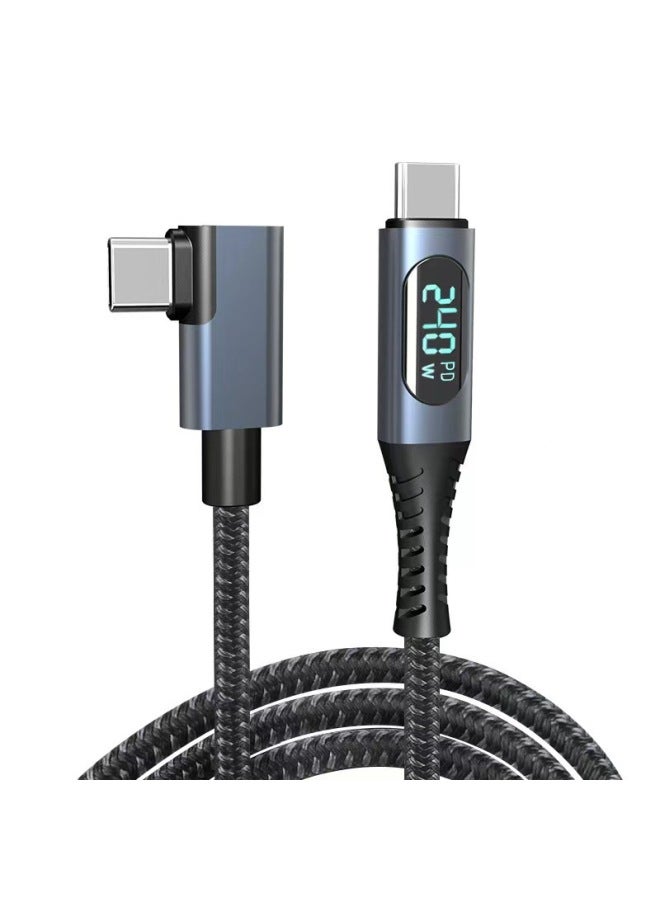 Typec Full-function Data Cable Usb4 Data Cable Supports 240w Fast Charging 8k60hz Hd Video Screen - Image 5