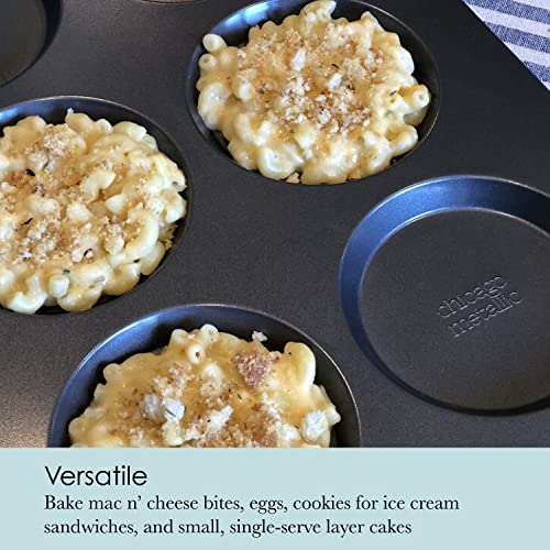 Chicago Metallic Professional Non-Stick Muffin Top Pan, 15.75-Inch-by-11-Inch - Image 2