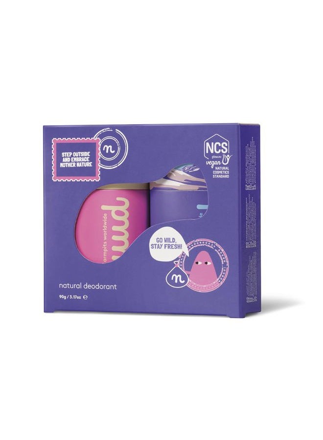 NUUD Adventure Pack - Natural Vegan Cream Deodorant or Stick Against Sweat - No Aluminium, Alcohol and Chemicals - for up to 40 Weeks - 80 ml or 2 Sticks (Stick Adventure Pack (2 Sticks)) - Image 5