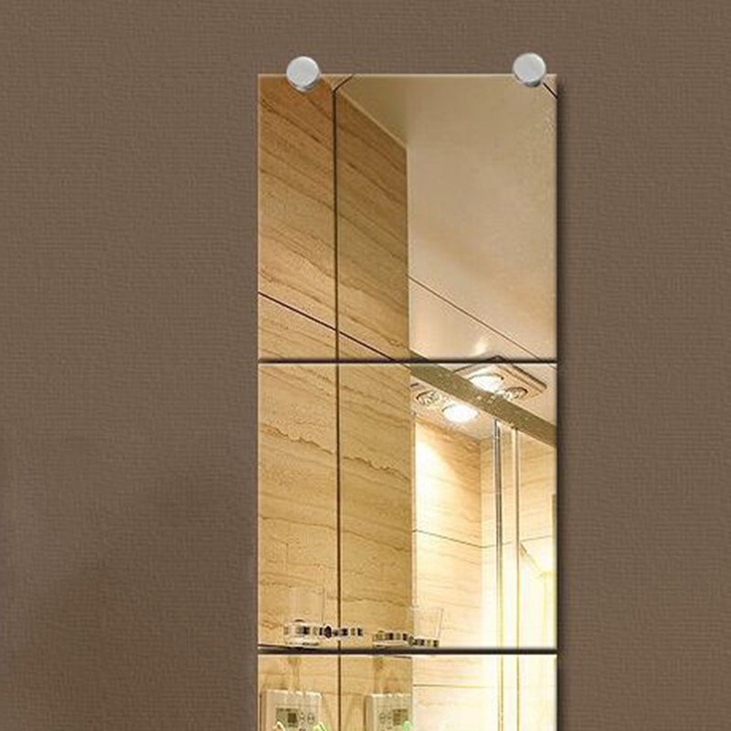 4pcs Mirror Mount Clips Mirror Floating Glass Clip Wall-mounted Mirrors Bracket - Image 3