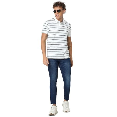 Spykar Men's Kano Slim Fit Mid-Rise Casual Jeans Dark Blue - Image 3