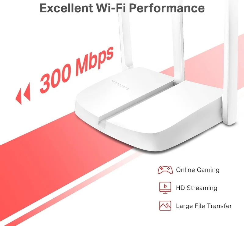 MERCUSYS Tp-Link MW306R 300 Mbps Wireless Router