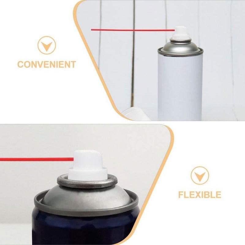 20 Sets Spray Nozzle Replacement with PVC Extension Tube for Aerosol Can Atomizer - Image 5