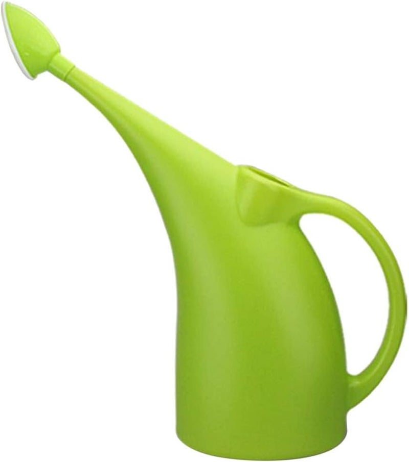 klarako 2L or 3L Sturdy Eco Friendly Plastic Lightweight Watering Friendly, 2L Green with Rose - Image 3