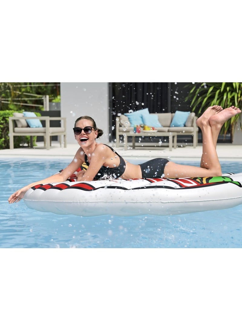 بست واي مرتبة عائمة علي شكل طبق نودلز قابل للنفخ 176x155x24 سم - 43841 - Image 3