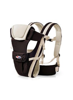Chinmay Kids Adjustable Baby Carrier Cum Kangaroo Bag/Baby Carry Sling/Back/Front Carrier For Baby With Safety Belt And Buckle Straps For 0-18 Months Baby (Brown), Toddler  - Image 1