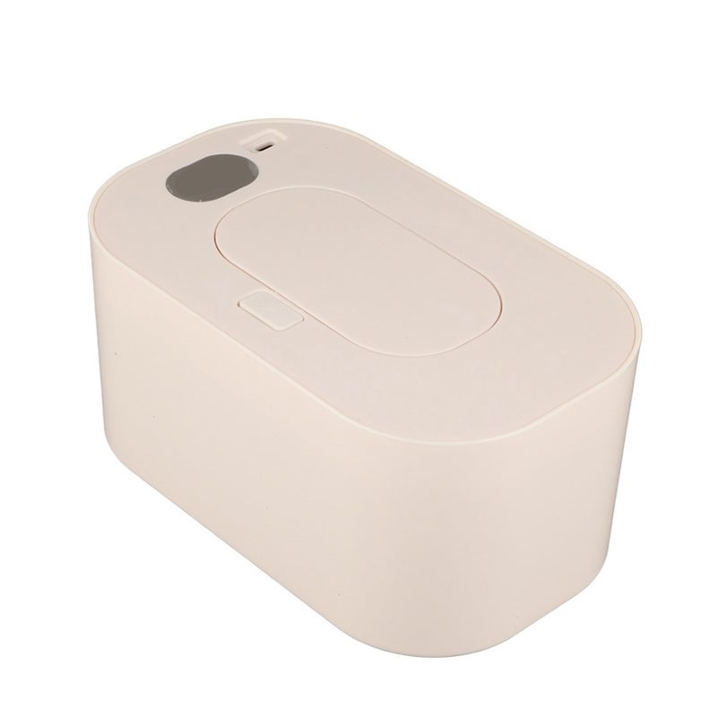 Baby Wipe Warmer: White Large Capacity Top Heating Design - Lock Moisture Easy Clean Wet Wipes Warmer for Baby Changing Station Nursery and Diaper Bag - Image 3
