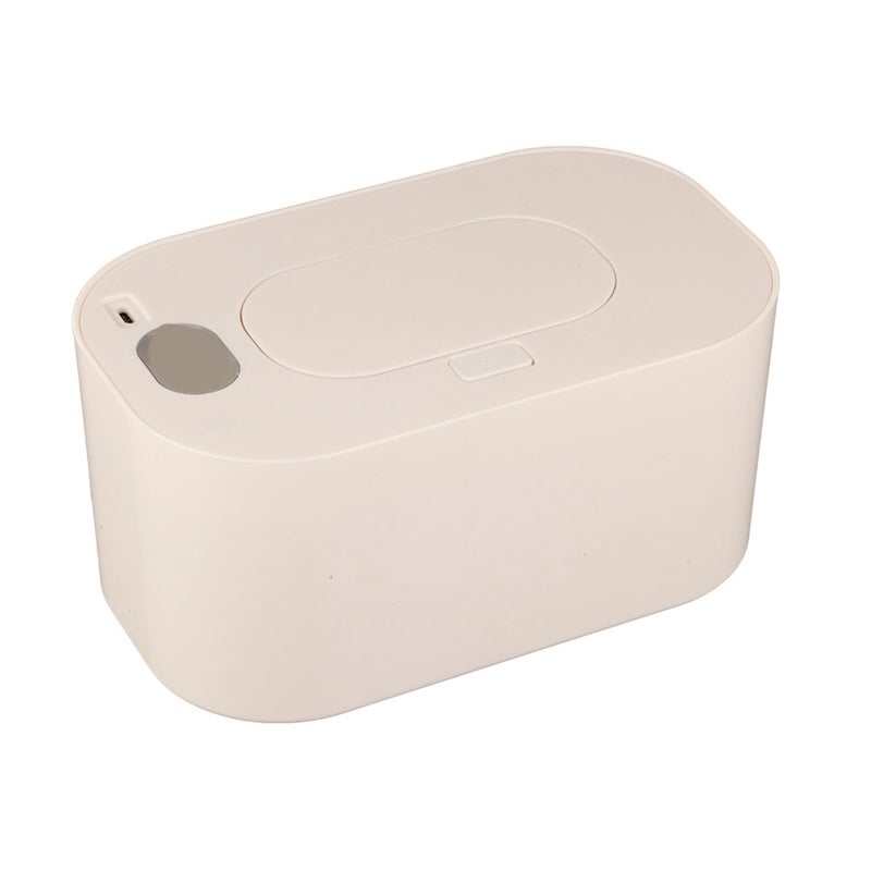 Baby Wipe Warmer: White Large Capacity Top Heating Design - Lock Moisture Easy Clean Wet Wipes Warmer for Baby Changing Station Nursery and Diaper Bag - Image 2