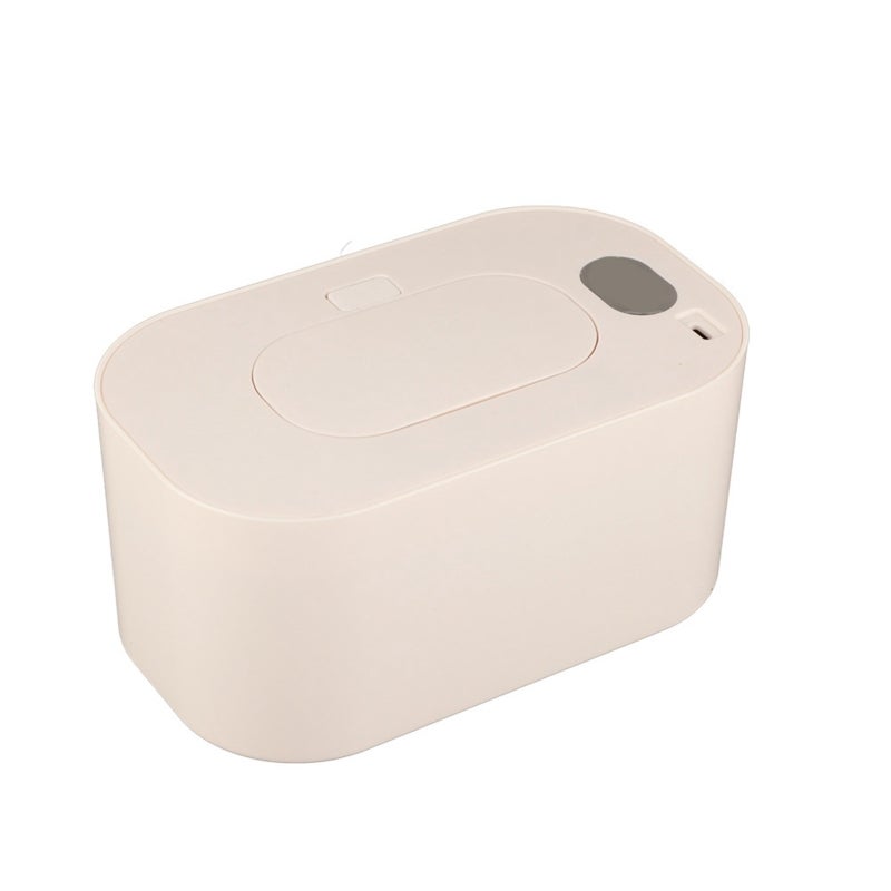 Baby Wipe Warmer: White Large Capacity Top Heating Design - Lock Moisture Easy Clean Wet Wipes Warmer for Baby Changing Station Nursery and Diaper Bag - Image 4