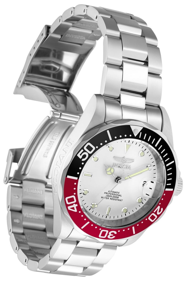 Invicta Men's 9404 Pro Diver Collection Automatic Silver-Tone Watch - Image 2
