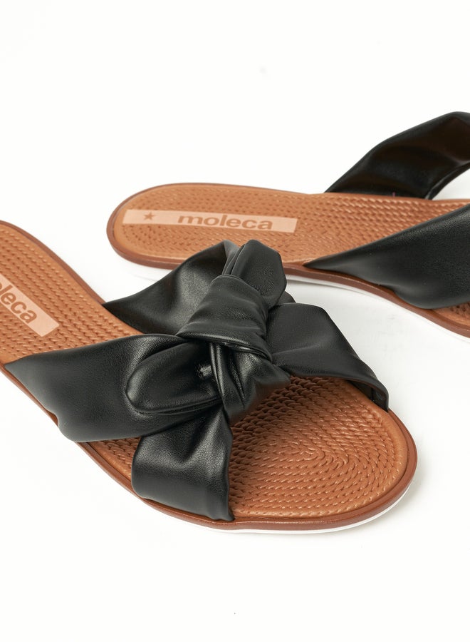 MOLECA Strappy Open Toe Flat Sandals - Image 1