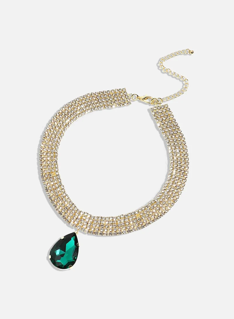 SOHI Modern Luxe Contemporary Artificial Necklace Jewellery