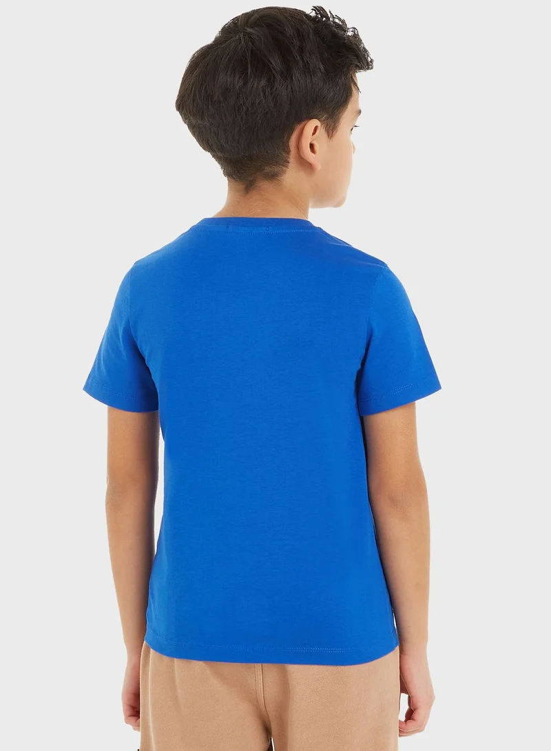 Calvin Klein Jeans Kids Crew Neck T-Shirt