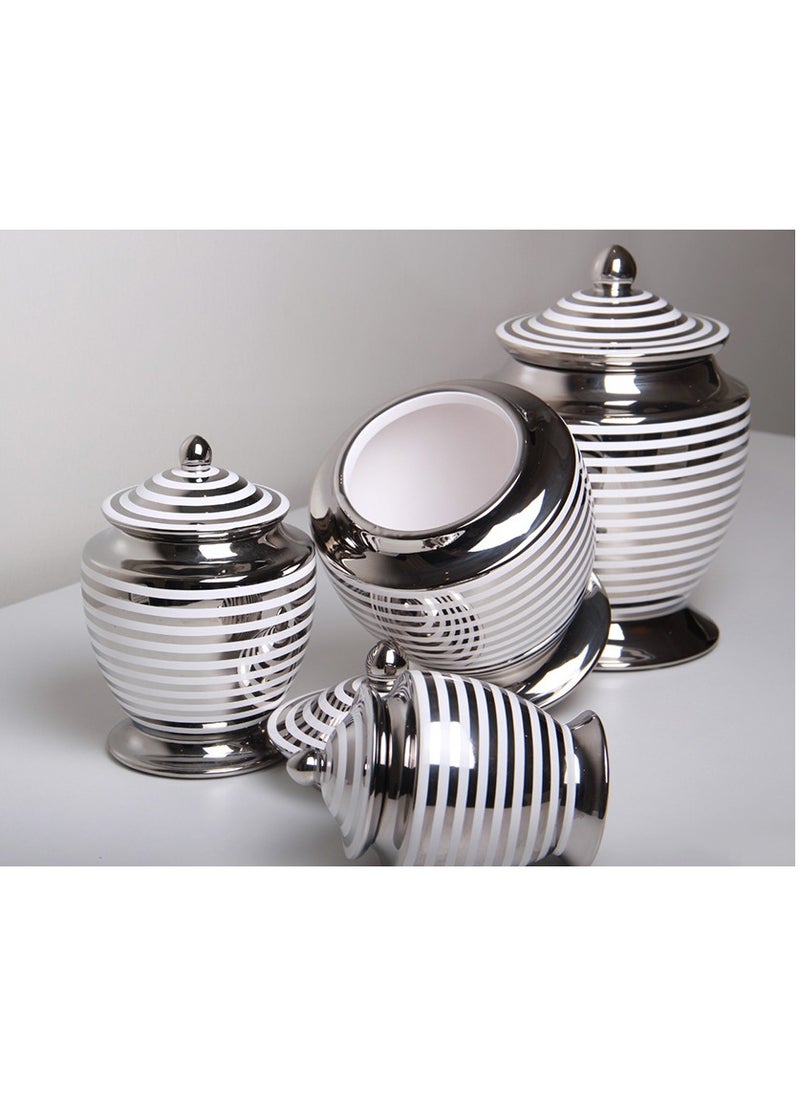 Generic - 4-piece storage container set for spices, condiments, tea and sugar - Image 1
