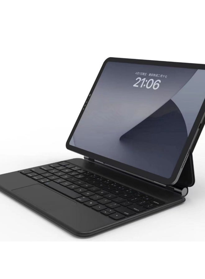 Bilingual Magic Keyboard For iPad 10th Generation 2022 10.9 Inch Magnetic Back Cover Smart Trackpad Backlit Keyboard Wireless Keyboard Case - Image 1