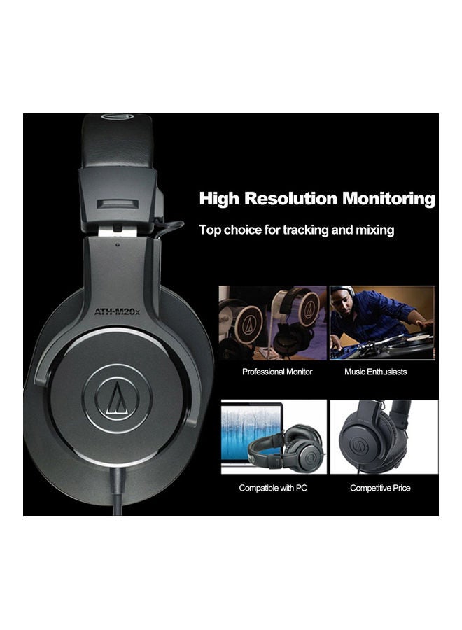 أوديو تكنيكا سماعات مونيتور احترافية audio-technica ATH-M20x - Image 4