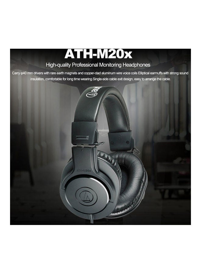 أوديو تكنيكا سماعات مونيتور احترافية audio-technica ATH-M20x - Image 5
