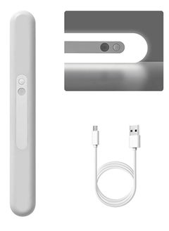 LED Rechargeable Under Cabinet Lights, Wireless Motion Sensor Closet Lights, Rechargable Light with Stepless Dimming, on Anywhere for Under Cabinet, Hallway, Stairway and More  (12")