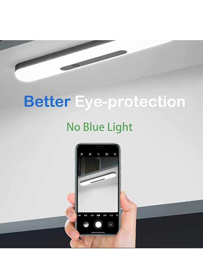 Excefore - LED Rechargeable Under Cabinet Lights, Wireless Motion Sensor Closet Lights, Rechargable Light with Stepless Dimming, on Anywhere for Under Cabinet, Hallway, Stairway and More  (12") - Image 1