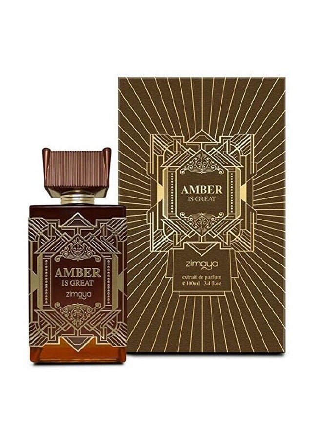سعر ومواصفات zimaya عطر أمبر إز جريت 100 مل (Z02A94E5A5C79AC7FBB5DZ) على Noon EG