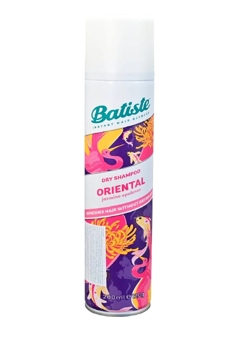 Batiste Dry Shampoo Oriental Jasmine Opulence 200ml