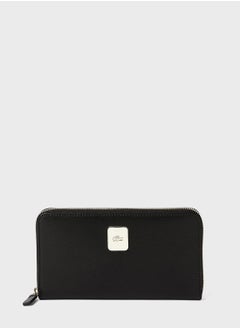 LACOSTE Amelia Large Pique Leather Wallet  - Image 1