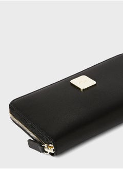 LACOSTE Amelia Large Pique Leather Wallet  - Image 3