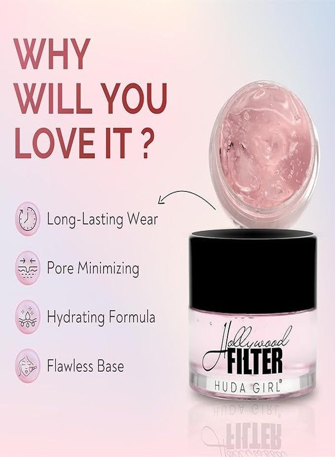 HUDA GIRL Primer For Face & Concealer For Dark Circles - Flawless Hydrating Oil Control Matte Finish Face Primer & Concealer Palette For For All Skin Types - Image 5