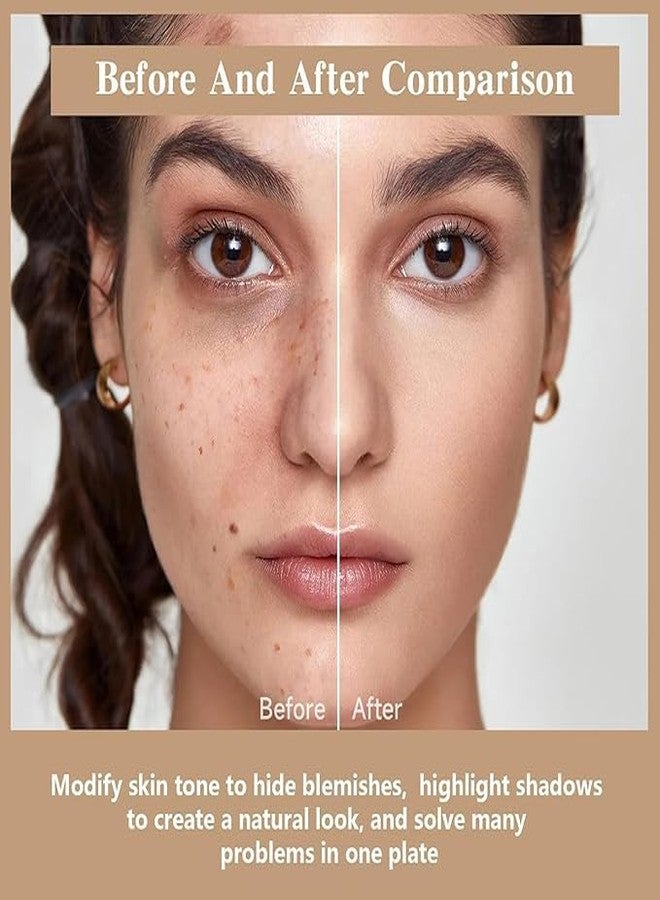 HUDA GIRL Primer For Face & Concealer For Dark Circles - Flawless Hydrating Oil Control Matte Finish Face Primer & Concealer Palette For For All Skin Types - Image 2