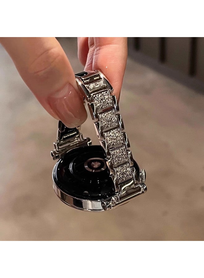 Chensong New Starry Sky Design Watch Band For Huawei Watch 5 42Mm, Compatible With Watch Gt5/5Pro/Gt4, Full Diamond Strap, High-End Women'S Metal Watch Chain - Image 2