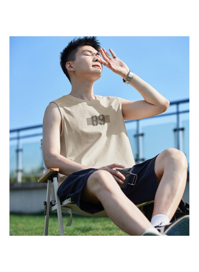 TonLion 2025 Summer Men's Sleeveless Vest, Versatile Casual Tank Top, Loose And Breathable Men's Vest - Image 2