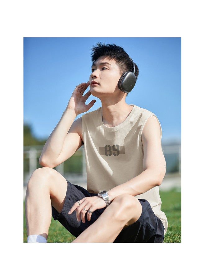 TonLion 2025 Summer Men's Sleeveless Vest, Versatile Casual Tank Top, Loose And Breathable Men's Vest - Image 4