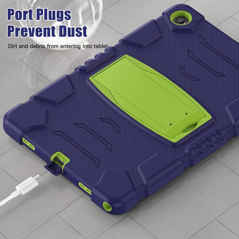 avakot Case for Galaxy Tab A11+ Plus 11” 2025, Heavy Duty Rugged Full-Body Hybrid Shockproof Drop Protection Cover for Samsung Galaxy Tab A11 Plus Model SM-SM-X310 SM-X315 SM-X236 (Blue) - Image 4