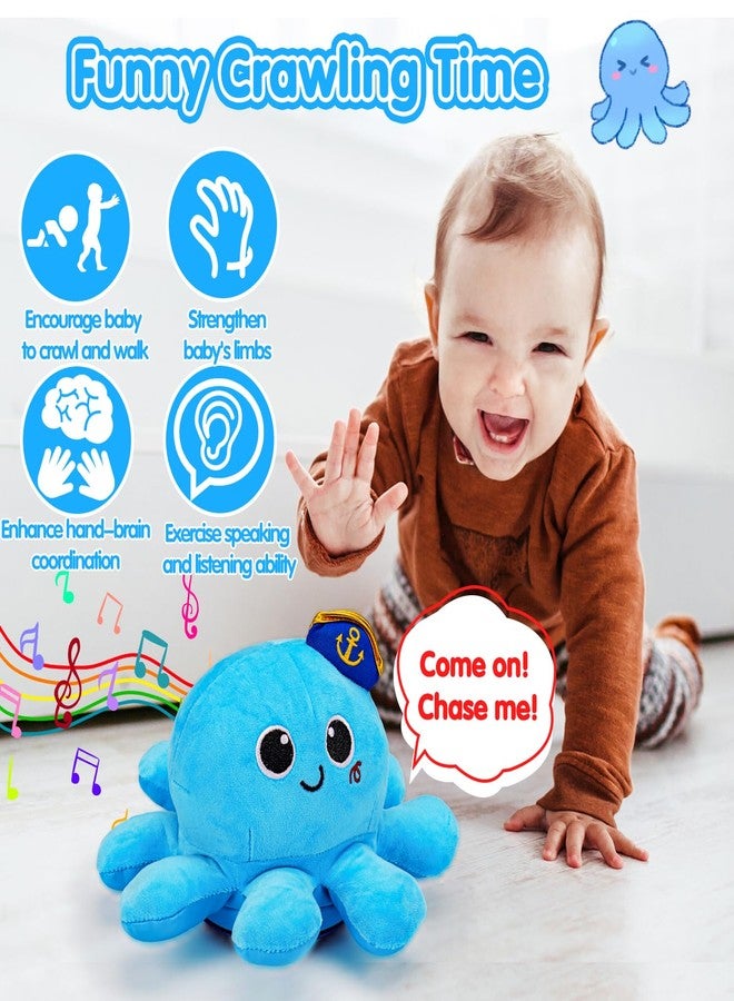 Tsomtto Baby Toys 6-12 Months Musical Plush Octopus Crawling & Walking Toys Light up Voice Control Dancing Infant Toys 0-6 7 8 9 10 12-18 Month 1 2 3 Year Old Boys Girls Tummy Time Baby Boy Birthday Gifts - Image 3